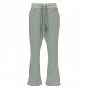 Rebel Denim 'Diamond' Fleece Stack Flared Sweat Pants (Sage) 652-455 - FRESH N FITTED