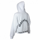 Protector and Maintainer 'ICY' Studded Pullover Hoodie (White/Black) - FRESH N FITTED