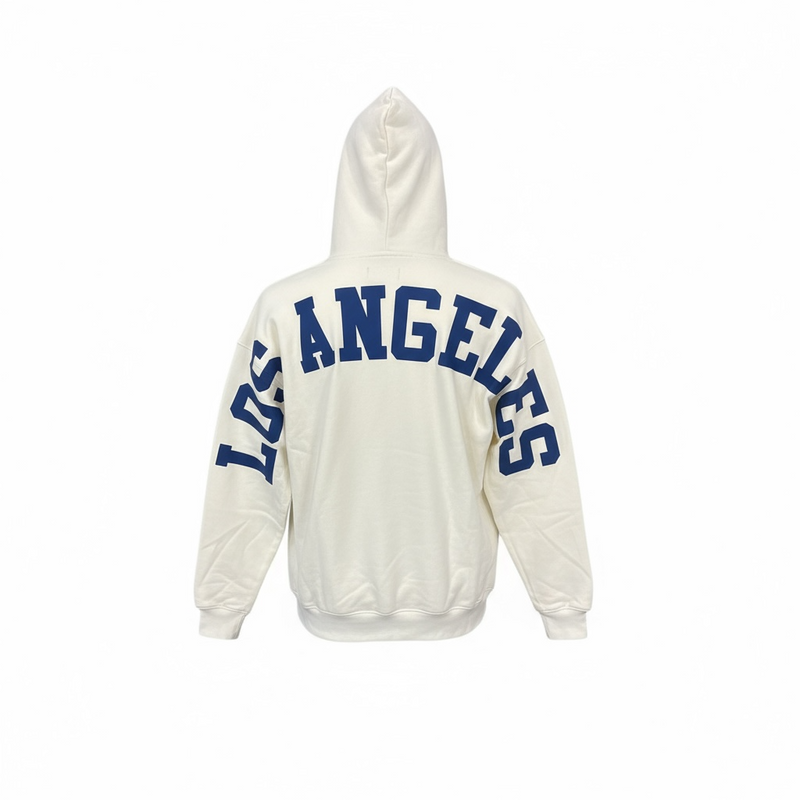 Pro Standard 'Los Angeles Dodgers Wingspan' Drop Shoulder Hoodie (Egg) LLD5316021