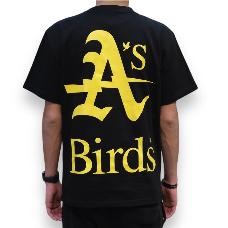 Birds "Athletic" Black Ultra-Premium Oversized S/S Box T-Shirt