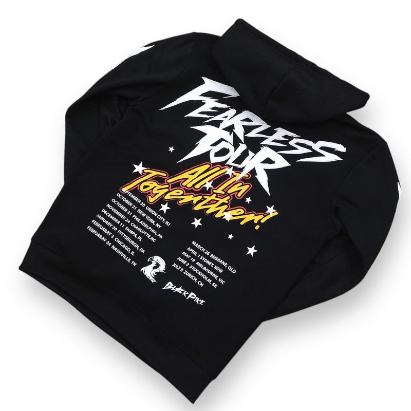 Black Pike 'Fearless' Hoodie (Black) FB2460