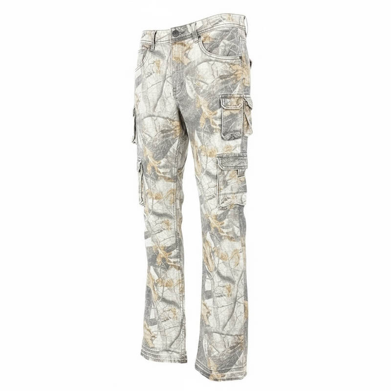 Kind Red Essential Camo Stacked Pants (Snow Fall Camo) KD2045B
