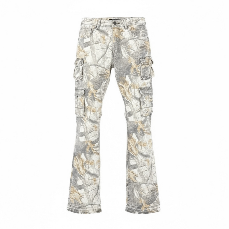 Kind Red Essential Camo Stacked Pants (Snow Fall Camo) KD2045B