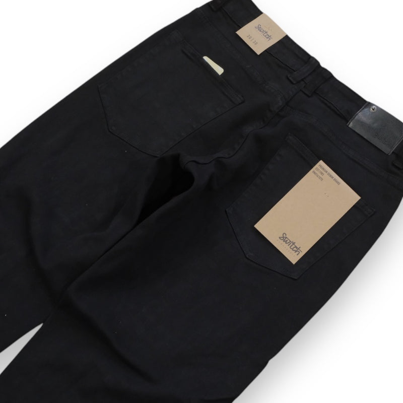 Switch 'Loose Ripped' Denim (Jet Black) SF4618