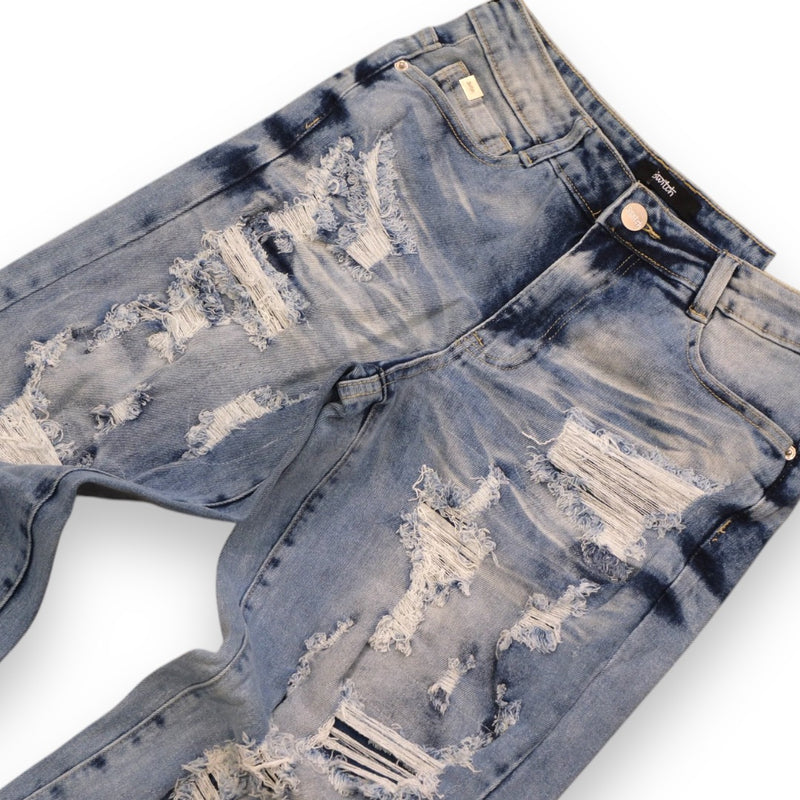 Switch 'Loose Ripped' Denim (M.Blue) SF4618