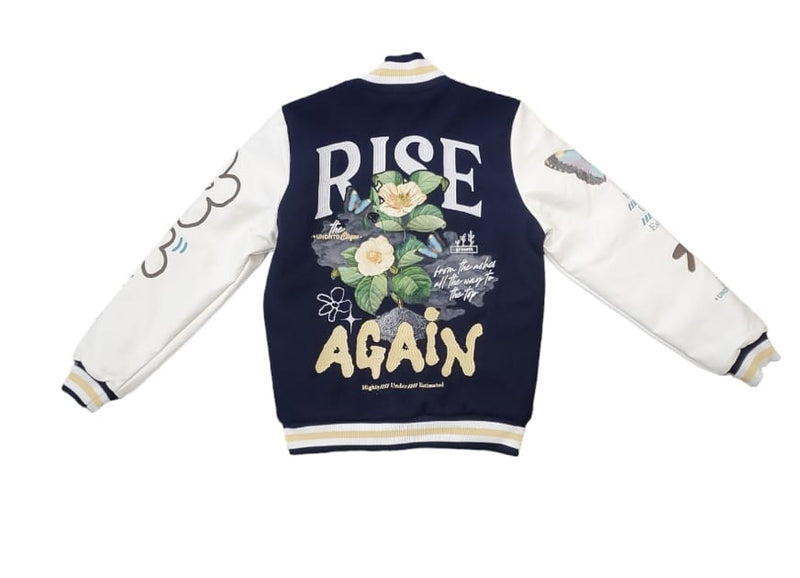 Highly Undrtd 'Rise' Varsity Jacket - Fresh N Fitted Inc