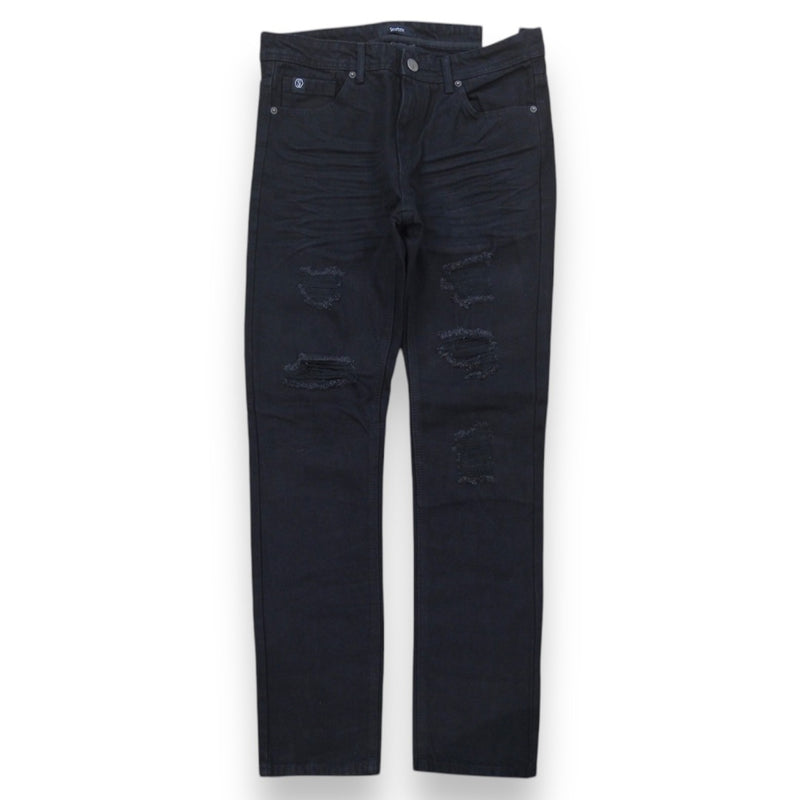 Switch 'Damaged Basic' Denim (Jet Black) SF4600