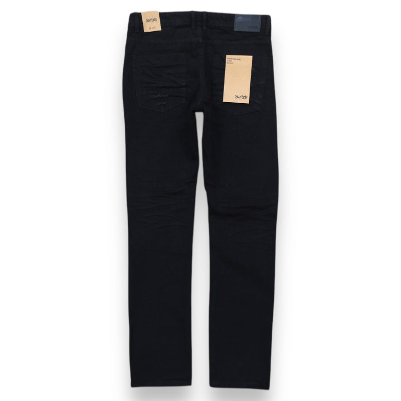 Switch 'Damaged Basic' Denim (Jet Black) SF4600