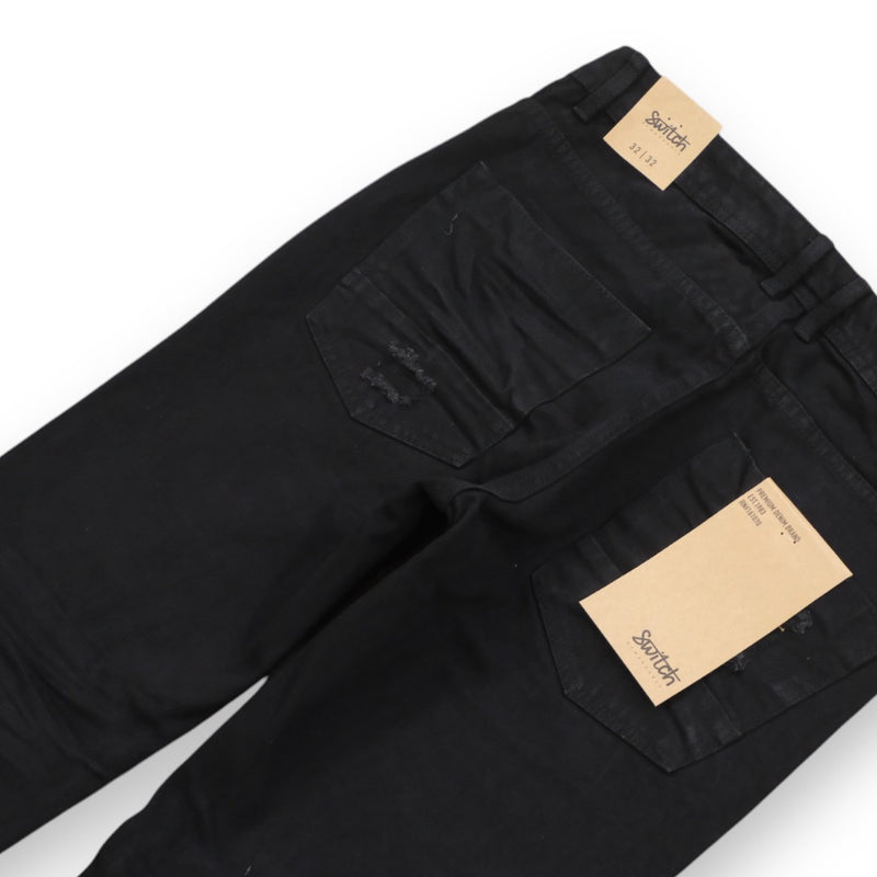 Switch 'Damaged Basic' Denim (Jet Black) SF4600