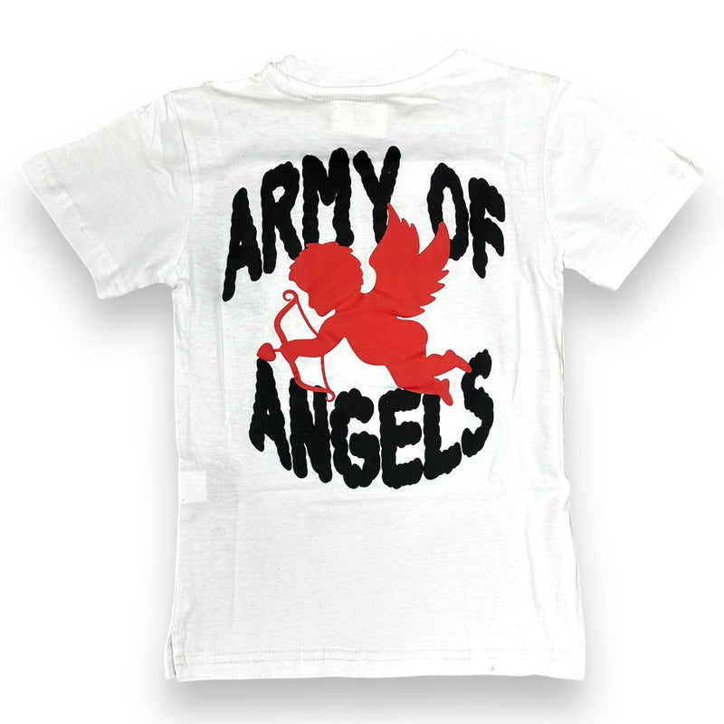 Evolution Kids 'Army of Angels' T-Shirt (White) EV-180646LK/K