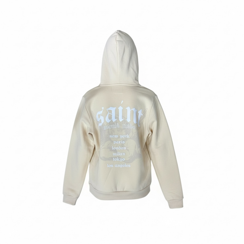 Black Pike 'Every Saint Has a Past' Hoodie (Khaki) FB2540S