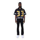 Smoke Rise 'All Rhinestone' Stacked Flare Denim (Jet Black) JP25536