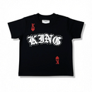 FWRD Kids “King” Rhinestone T-Shirt front view