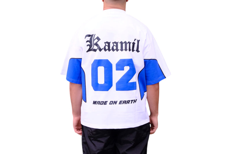 KML ‘MILAN’ T-Shirt (White/Blue)