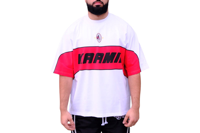 KML ‘MILAN’ T-Shirt (White/Red)