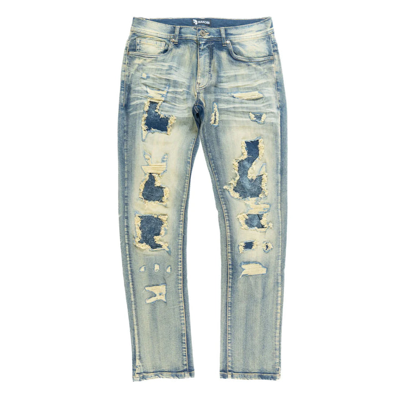 Makobi 'Argento' Denim (Dirt) M1993