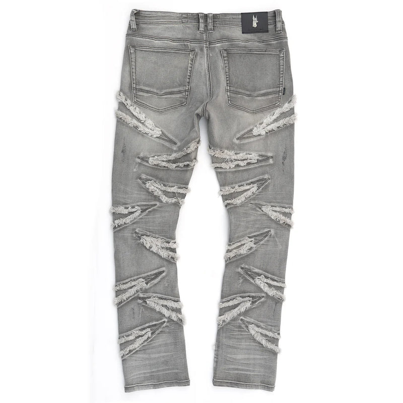 Makobi 'Lombardi' Denim (Gray Wash) M1956