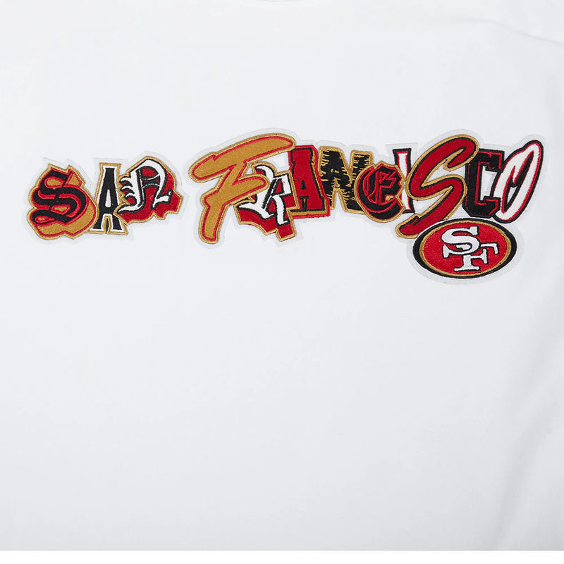 Pro Standard San Francisco 49ers 'City Ransom' T-Shirt (White) FS41410571