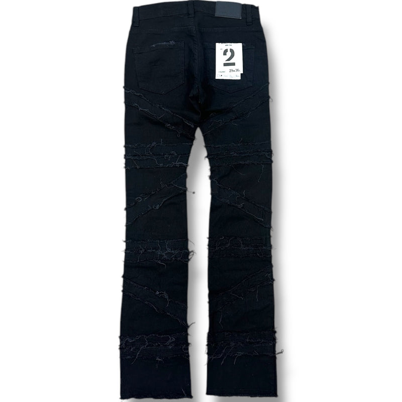 FWRD 'Crossover Stacked Denim' FW-330216 (Jet Black)