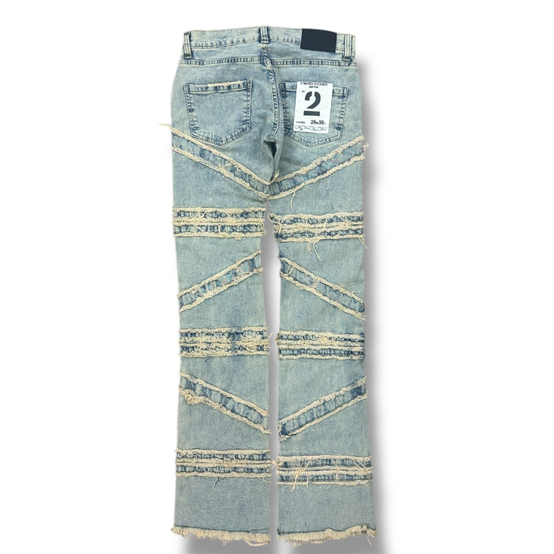 FWRD 'Crossover Stacked Denim' FW-330216 (Ice Tint)