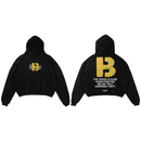 Birds 'Stencil B' Onyx Ultra-Premium Oversized Hoodie