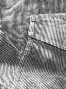 Qualified Denim Corduroy Cargo Pants (Grey) QDL-166135 - Fresh N Fitted Inc