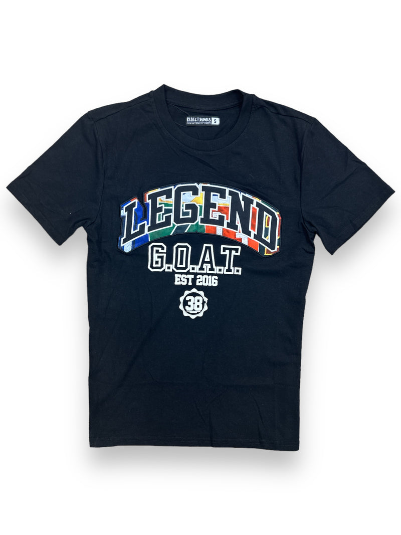 Rebel Minds 'Legend Collage' T-Shirt In Black - 141-174 - Fresh N Fitted Inc