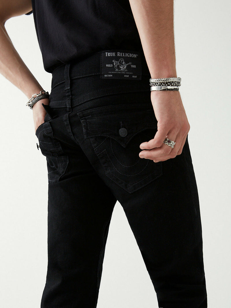 True Religion 'Rocco' Skinny Jeans (Black) - Fresh N Fitted Inc