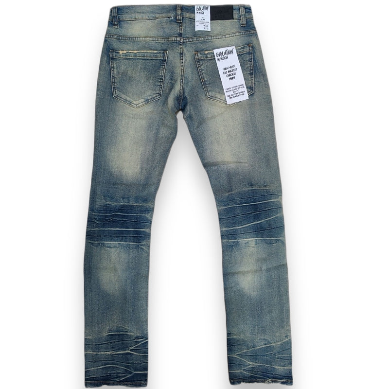 Evolution 'Patched' Denim EV-33901 - FRESH N FITTED-2 INC