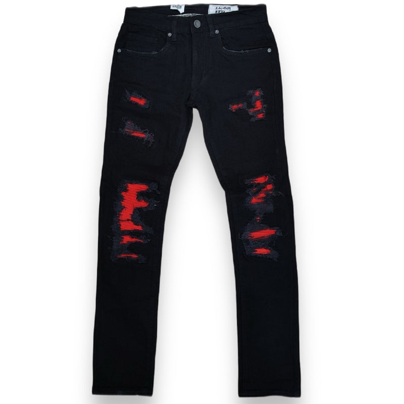 Evolution 'Patched' Denim EV-33901 - FRESH N FITTED-2 INC