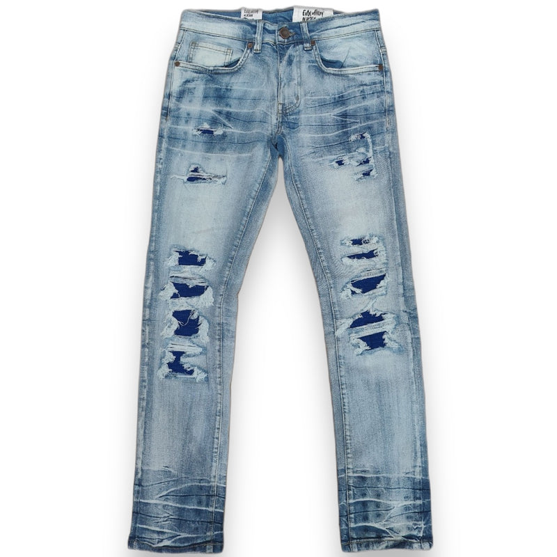 Evolution 'Patched' Denim EV-33901 - FRESH N FITTED-2 INC