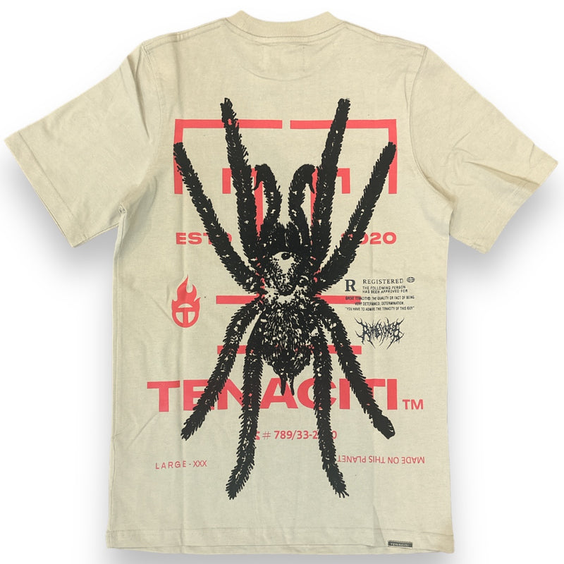 Tenaciti 'Spider' T-shirt (Khaki) TN1039SS - FRESH N FITTED-2 INC