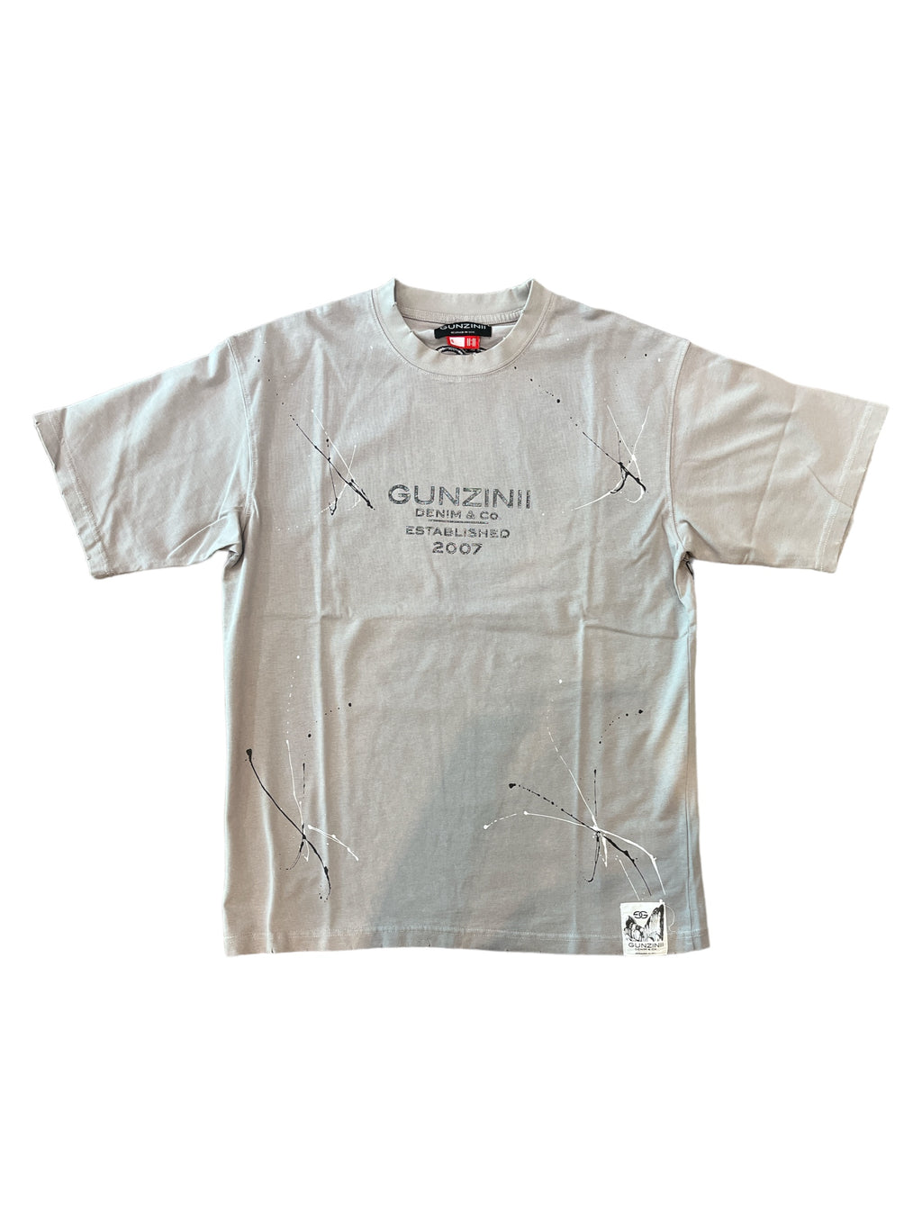 Gunzinii 'Stone Wings' T-Shirt (Dust Blue) GZ207