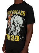 Focus 'High Roller' Garment Dye T-Shirt (Black) 80631 - FRESH N FITTED