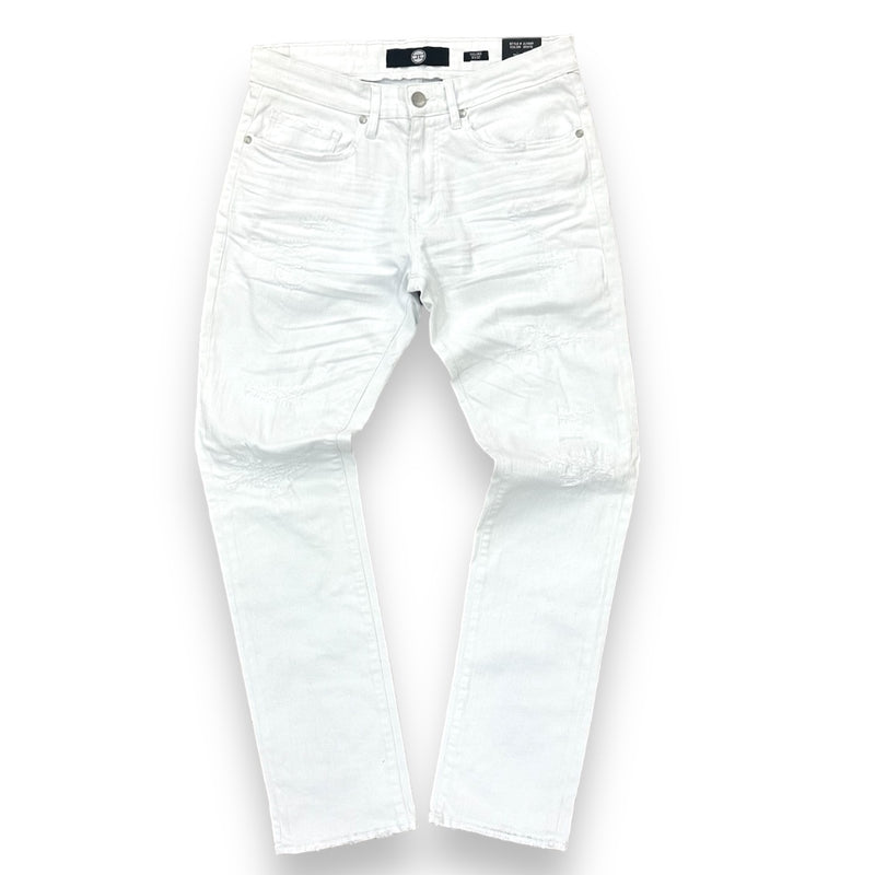 Jordan Craig Collins Denim W/ Shreds (White) JC990R