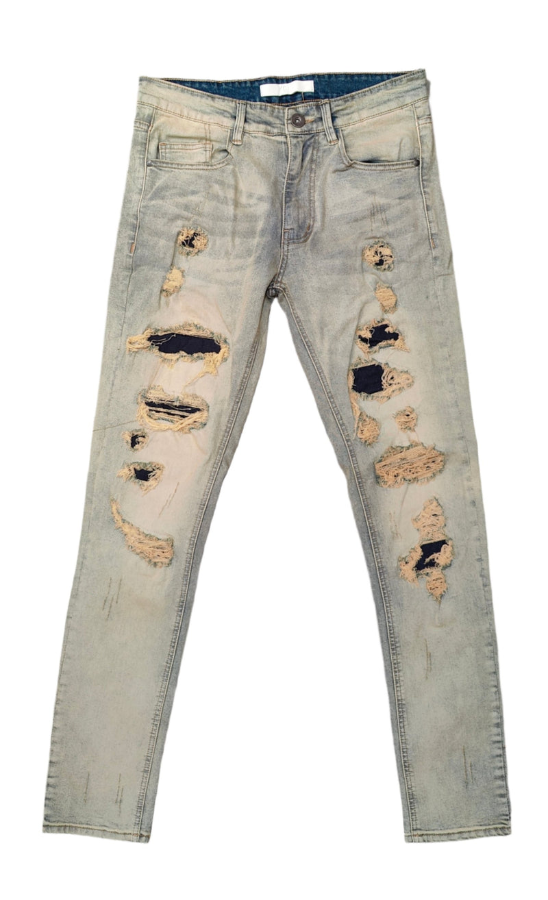 KDNK 'Patched' Denim KND4468