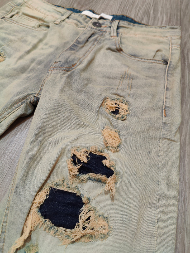 KDNK 'Patched' Denim KND4468