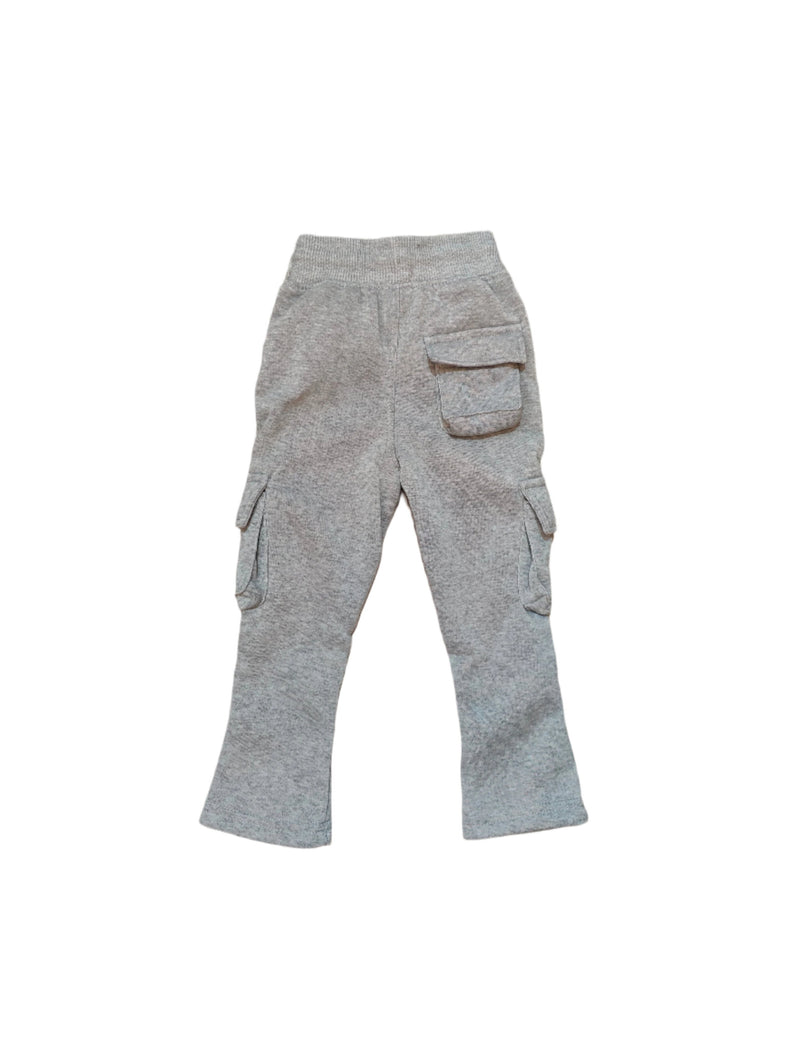 Octagon Kids 'Athletic' Stacked Sweat Pants (H. Grey) OT207K