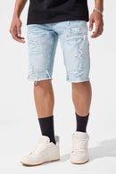 Jordan Craig 'Arlington' Denim Shorts (Sky Blue) J3220s - FRESH N FITTED