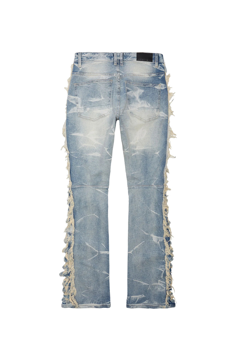 Smoke Rise 'Frayed Stacked' Denim - Fresh N Fitted Inc
