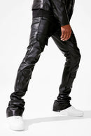 Ross - Thriller Cargo Stacked Pants (Black) JRF1121 - Fresh N Fitted Inc