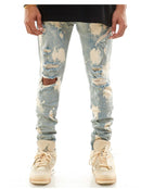 KDNK Bleached Denim (Blue) KND4367 - FRESH N FITTED