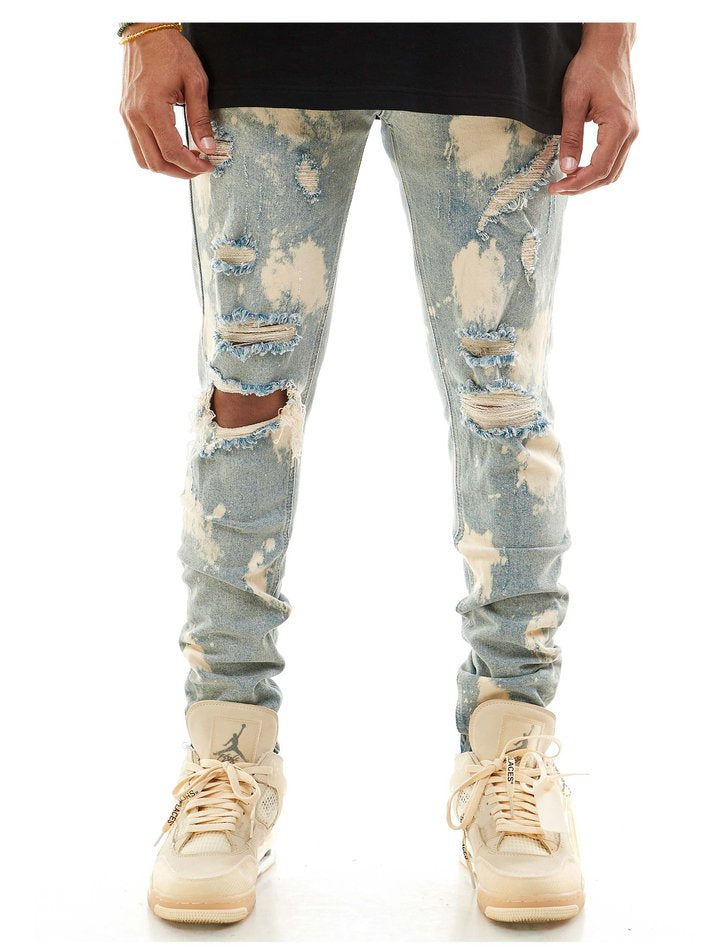 KDNK Bleached Denim (Blue) KND4367