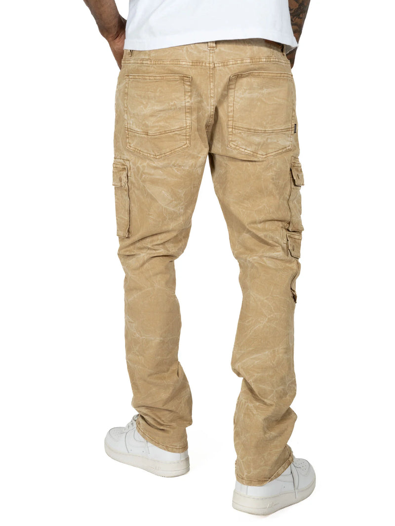 Makobi 'Berteli' Cargo Pants (Mocha) M1737