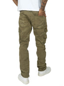 Makobi 'Berteli' Cargo Pants (Olive) M1737