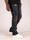 Makobi 'Danielli' Unzipped Denim (Vintage Wash) M1973 - Fresh N Fitted Inc