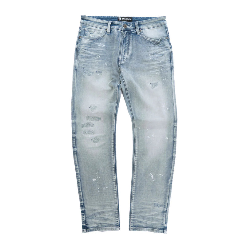 Makobi 'Pescara' Jeans (Lt. Wash) M1988