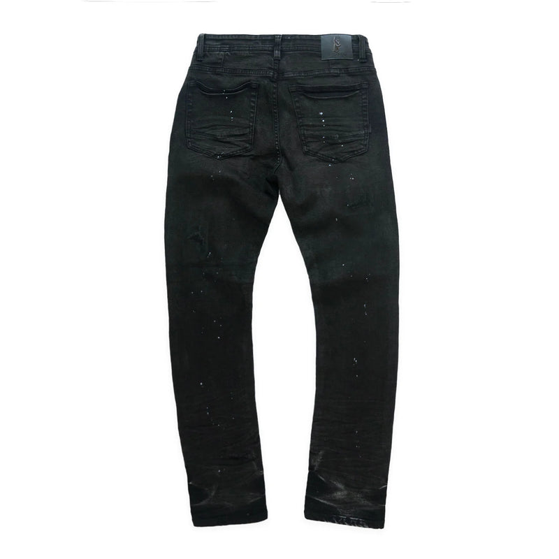 Makobi 'Avenida Grease' Jeans (Jet Black) M1991