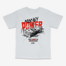 R3TRO WORLD 'Power' Tee (Silver)