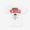 R3TRO WORLD Kids 'Good Vides' Tee (White)